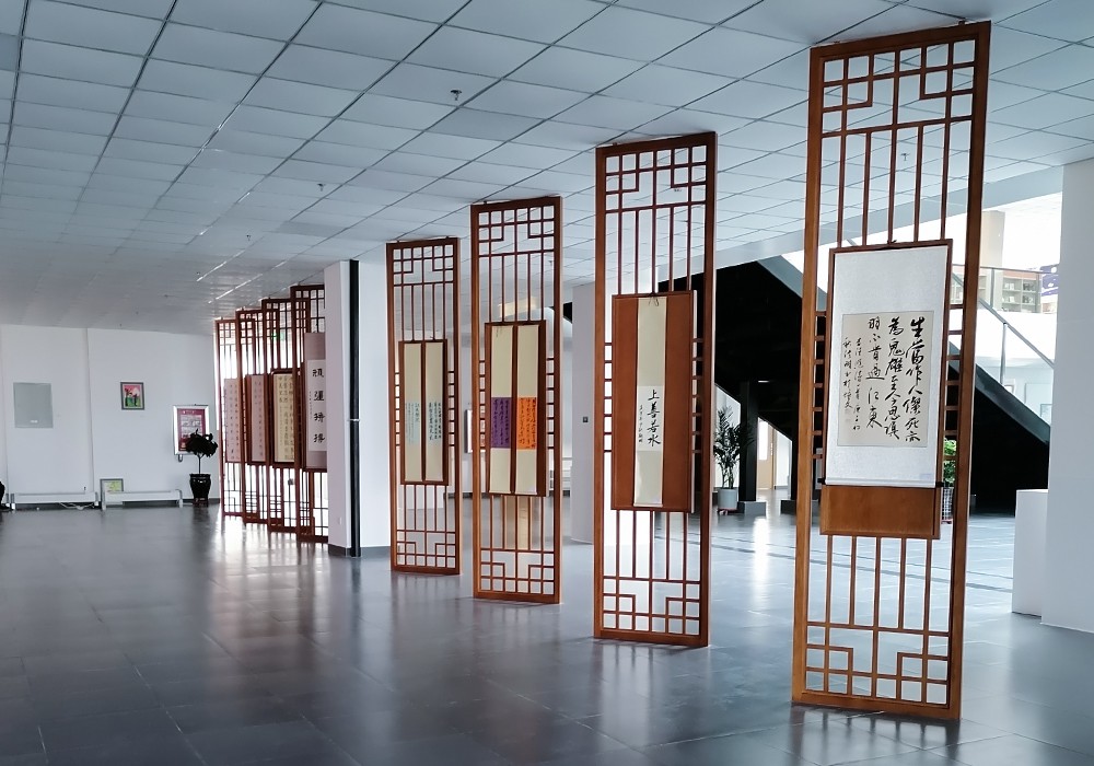 10，文化墙已修