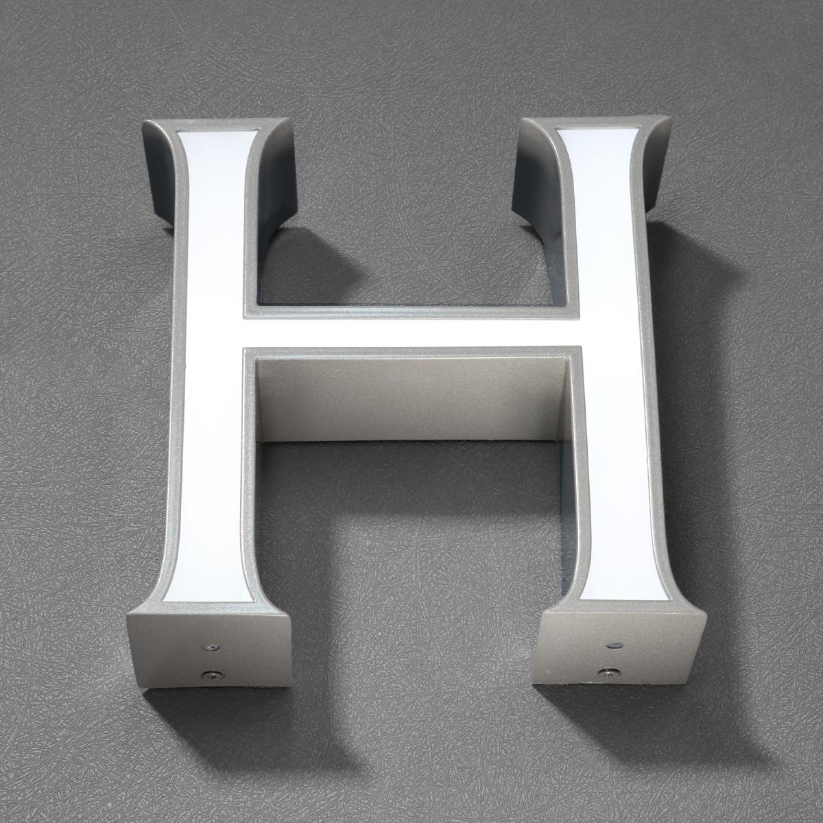 发光字镂空发光正面